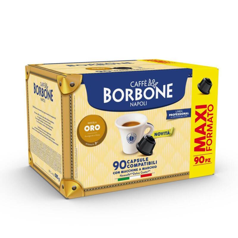 Capsule compatibili Dolce Gusto Borbone miscela oro