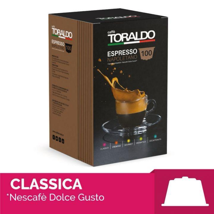 Capsule compatibili Dolcegusto linea Toraldo 100 capsule