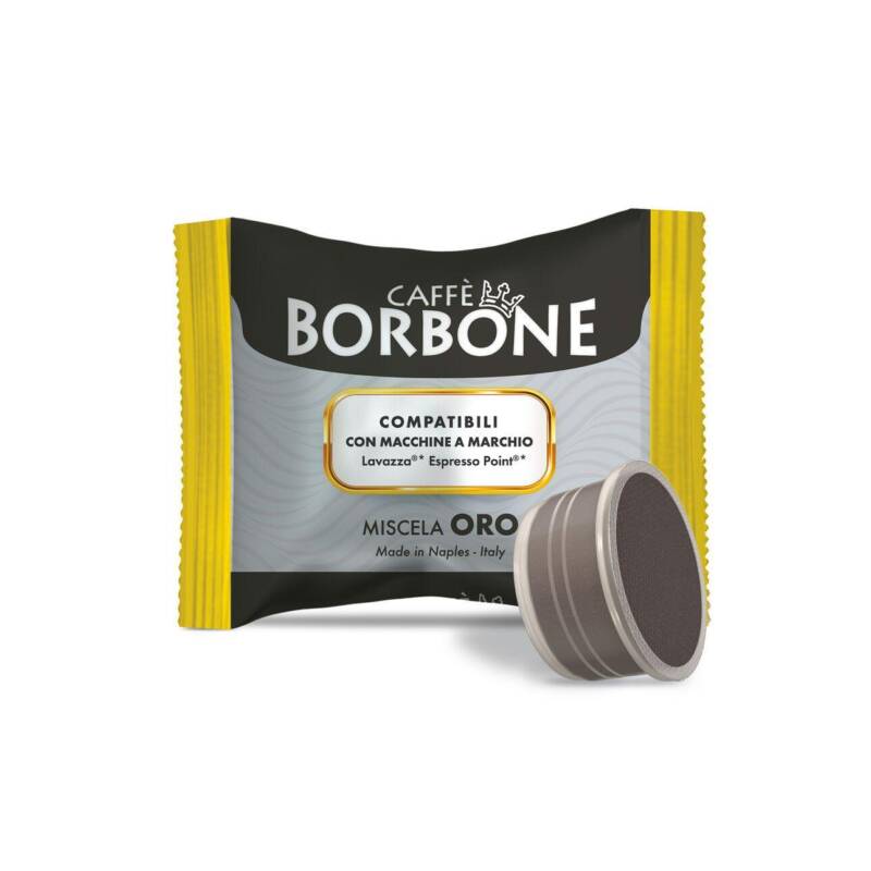 Linea Borbone capsule compatibili espresso point miscela Oro 100 capsule