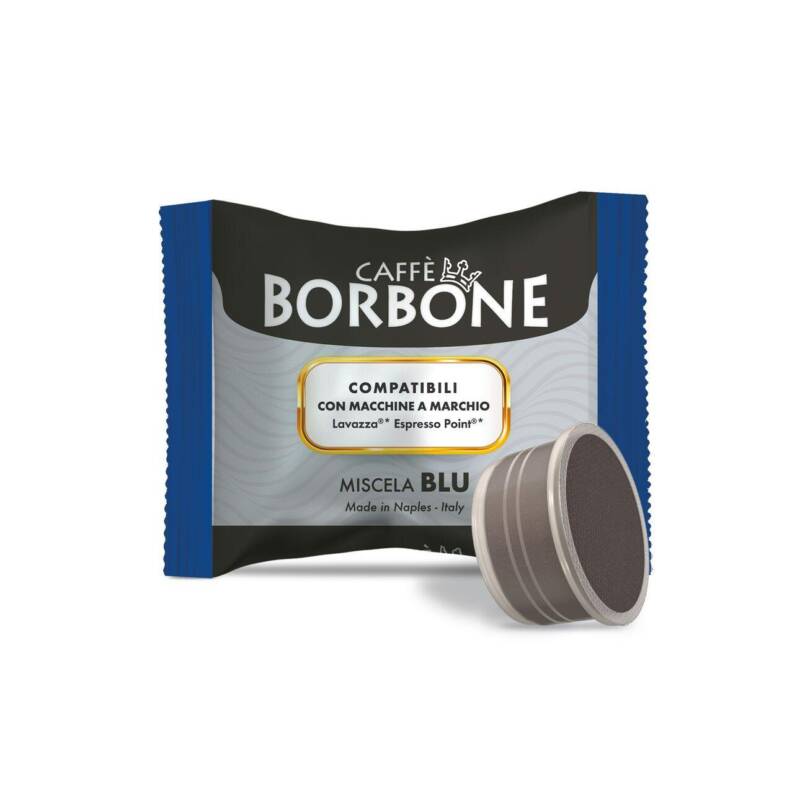 Linea Borbone capsule compatibili espresso point miscela blu 100 capsule