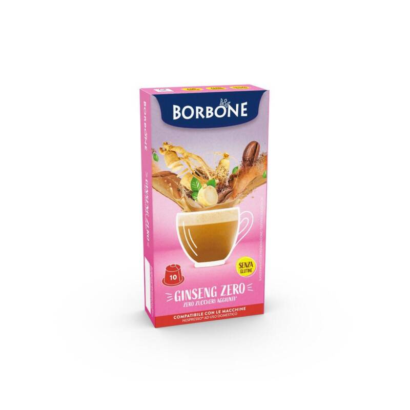 Linea Borbone ginseng zero capsula nespresso 10 capsule
