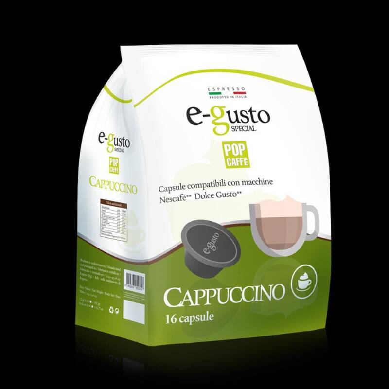 Linea Pop Caffe 16 capsule compatibili Dolcegusto cappuccino
