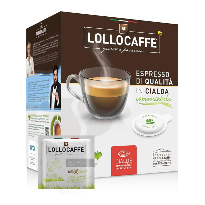 Lollo caffè 150 cialde miscela argento